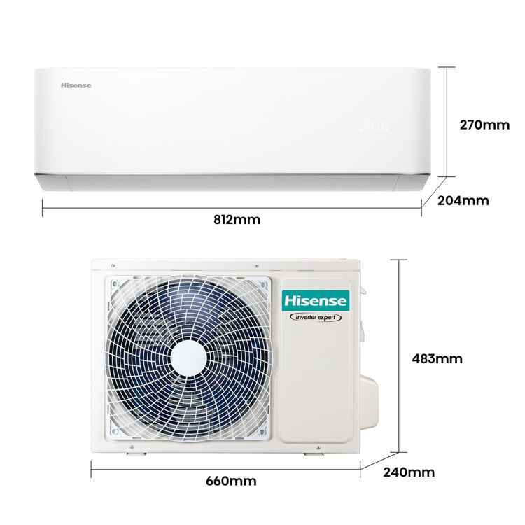 Imagem de Ar Condicionado Mono Split Hisense Max Comfort